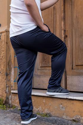 Imagem de Calça Treino Plus Size Masculina Esporte Cintura com Elástico 108