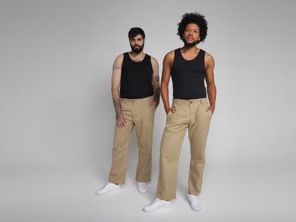 Imagem de Calça Vista Magalu Reta Alfaiataria