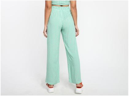 Imagem de Calça Vista Magalu Viscose Xadrez