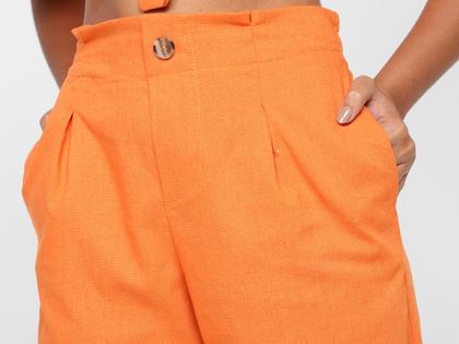 Imagem de Calça Vista Magalu Wide Leg Manihi Cintura Elástica