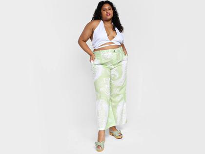 Imagem de Calça Vista Magalu Wide Leg Manihi Royal