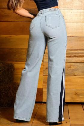 Imagem de Calça wide leg lançamento pit bull jeans ref 89364