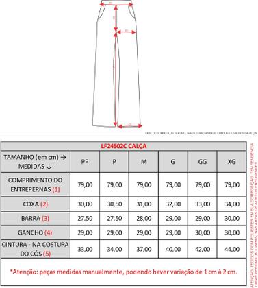 Imagem de Calça wide leg moletom viscose