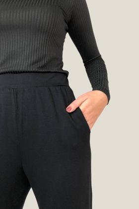 Imagem de Calça wide leg moletom viscose