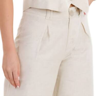Imagem de Calça Wide Leg Viscolinho Robe Belle - Linho