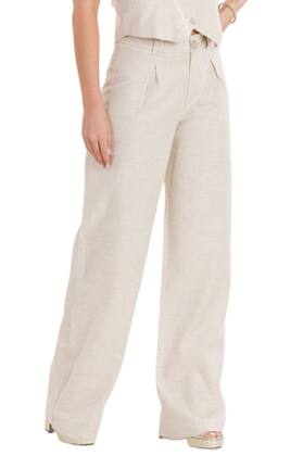 Imagem de Calça Wide Leg Viscolinho Robe Belle - Linho