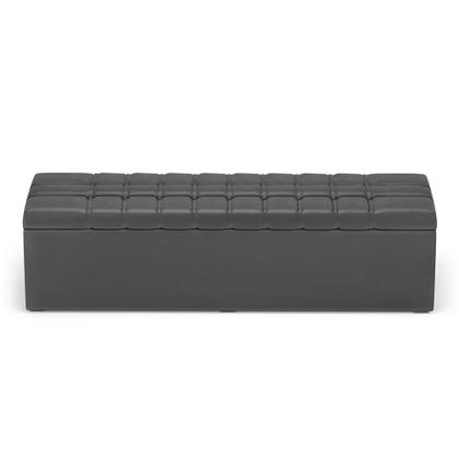 Imagem de Calçadeira Alpha Estofada 160 para Cama Box Queen N-022 Veludo Aradecor