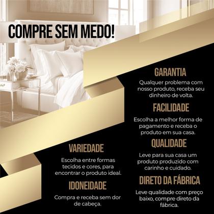 Imagem de Calçadeira Baú Casal Estofada Maitê Veludo Bege