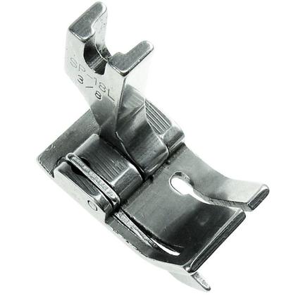 Imagem de Calcador Guia Esquerdo 3/8 Pesponto Reta Industrial Costura