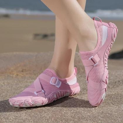 Imagem de Calçados De Praia Unissex Antiderrapantes De Secagem Rápida Com Cinco Dedos, Calçados Aquáticos Para