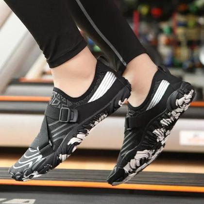 Imagem de Calçados De Praia Unissex Antiderrapantes De Secagem Rápida Com Cinco Dedos Para Fitness Aquático