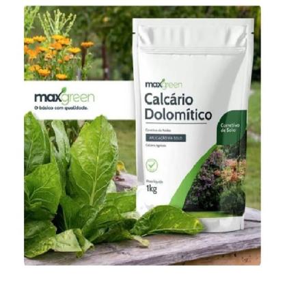 Imagem de Calcário Dolomítico Maxgreen Corretivo Acidez Do Solo 1 kg