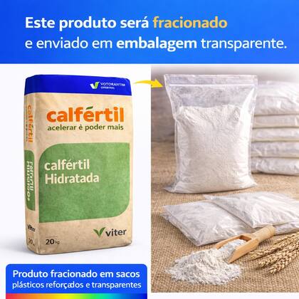 Imagem de Calcário Filler Viter 2kg Rápida ação Correção da Acidez do Solo para Hortas Jardins e Vasos