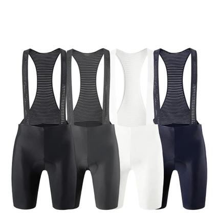 Imagem de Calças De Ciclismo Masculinas MTB RION Com Suspensórios E Almofada 3D, Sem Costura, Para Verão