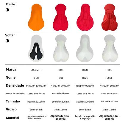 Imagem de Calças De Ciclismo Masculinas MTB RION Com Suspensórios E Almofada 3D, Sem Costura, Para Verão