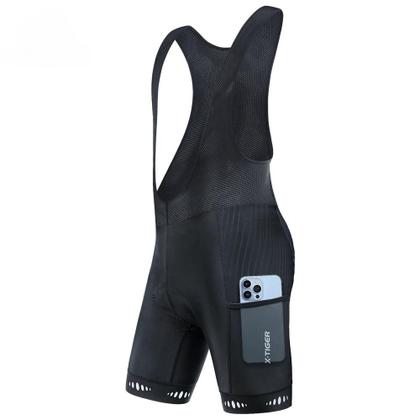 Imagem de Calças De Ciclismo Masculinas X-TIGER Com Almofada 5D, À Prova De Choque, Respirável, Secagem