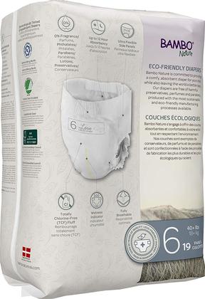 Imagem de Calças de treino Bambo Nature, tamanho 6, criança, 19 unidades