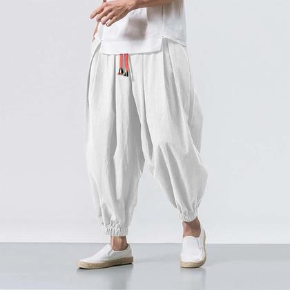 Imagem de Calças Harem Masculinas Largas, Moda Casual, Calças De Moletom De Qualidade Para Homens plus Size