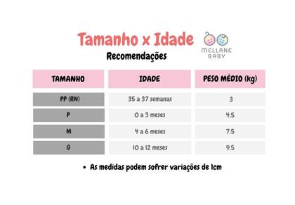 Imagem de Calças Mijão Bebê Algodão Kit C/3