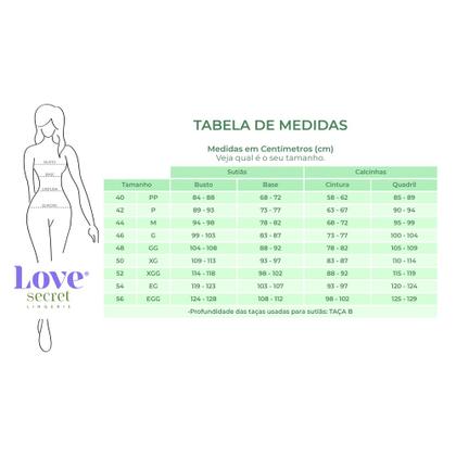 Imagem de Calcinha Absorvente Biquini Microfibra Love Secret 800213