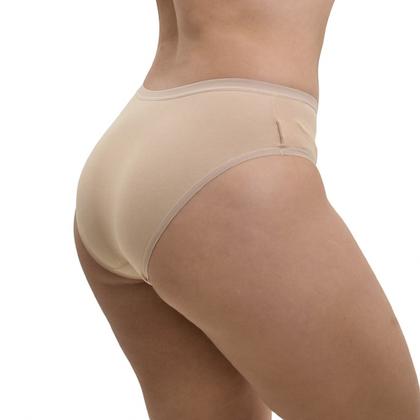 Imagem de Calcinha Algodão Cós Largo Moda Intima Lingerie Tanga Feminina Loba Lupo