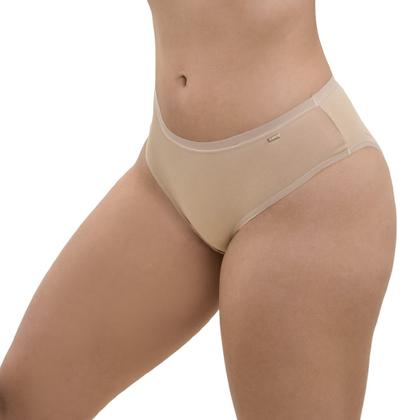 Imagem de Calcinha Algodão Cós Largo Moda Intima Lingerie Tanga Feminina Loba Lupo
