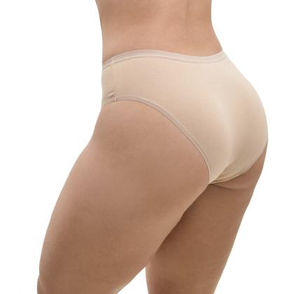 Imagem de Calcinha Algodão Cós Largo Moda Intima Lingerie Tanga Feminina Loba Lupo
