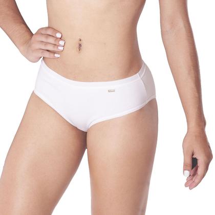 Imagem de Calcinha Algodão Cós Largo Moda Intima Lingerie Tanga Feminina Loba Lupo