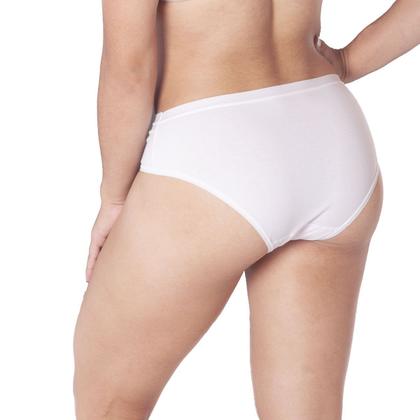 Imagem de Calcinha Algodão Cós Largo Moda Intima Lingerie Tanga Feminina Loba Lupo