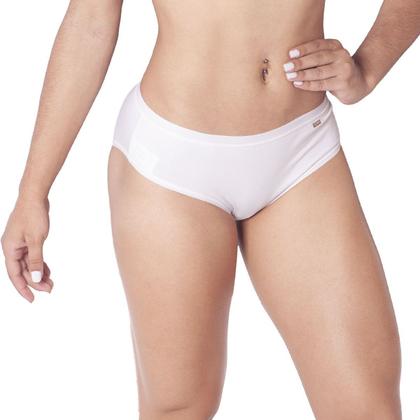 Imagem de Calcinha Algodão Cós Largo Moda Intima Lingerie Tanga Feminina Loba Lupo