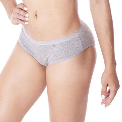 Imagem de Calcinha Algodão Cós Largo Moda Intima Lingerie Tanga Feminina Loba Lupo