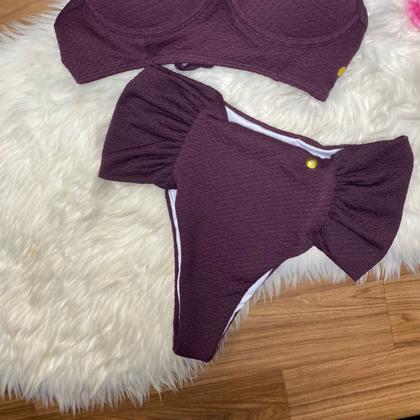 Imagem de Calcinha avulsa bombom (pa) flor do biquíni