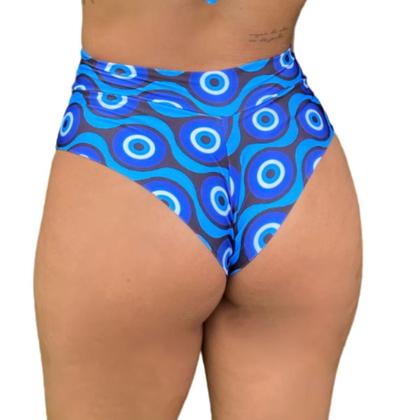 Imagem de Calcinha Avulsa Hot Pants Fio Duplo Estampado