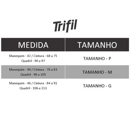 Imagem de Calcinha Básica Trifil Box Feminina De Microfibra Bumbum Perfeito Com Ampla Cobertura Segunda Pele