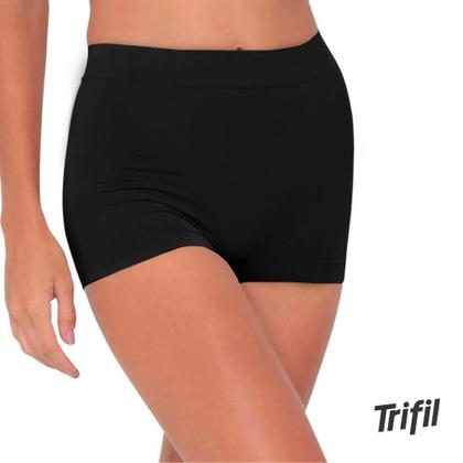 Imagem de Calcinha Básica Trifil Box Feminina De Microfibra Bumbum Perfeito Com Ampla Cobertura Segunda Pele