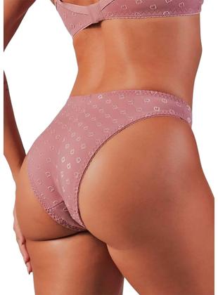 Imagem de Calcinha Biquíni Duloren 128732 Cuore Trabalhada Microfibra T. P/G