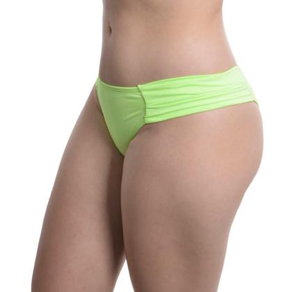 Imagem de Calcinha biquini lateral drapeada lisa Arsiè