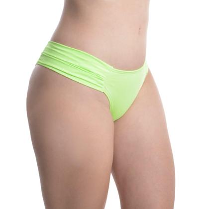 Imagem de Calcinha biquini lateral drapeada lisa Arsiè