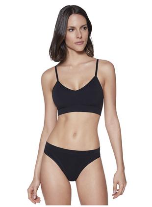 Imagem de Calcinha Biquíni Lupo Loba 40907-001 Drapeada Microfibra T. P/GG