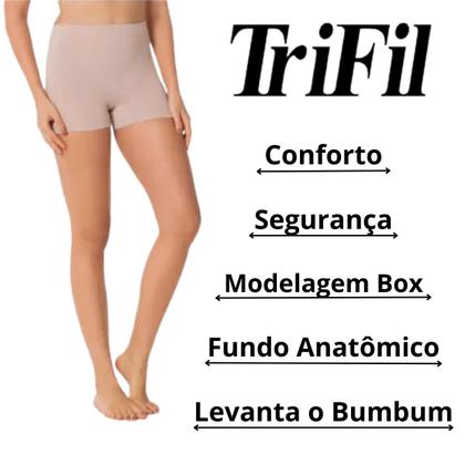 Imagem de Calcinha Box Feminina Trifil 4045 Bumbum Perfeito S Costura