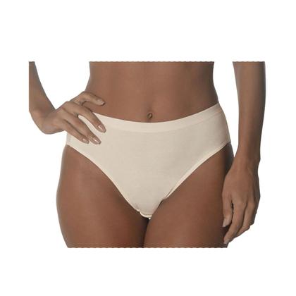 Imagem de Calcinha Calça Cavada Lithos Cotton DeMillus 056014 básica