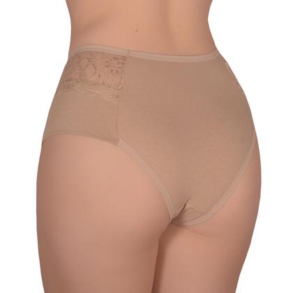 Imagem de Calcinha Calçola PLUS SIZE de Algodão com Renda Confortável Rendado Senhora Roupa Larga Feminino Atacado Cotton Calsinha Langerie Luxo Grandes Rendada