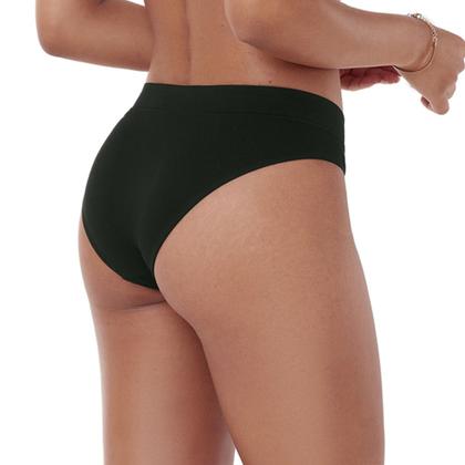 Imagem de Calcinha Comfort sem Costura Preta Zee Rucci