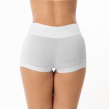 Imagem de Calcinha Cueca Box Feminina Shortinho Zero Costura Modeladora Sem Marcas Ajuste Perfeito