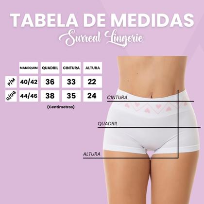 Imagem de Calcinha Cueca Box Feminina Shortinho Zero Costura Modeladora Sem Marcas Ajuste Perfeito