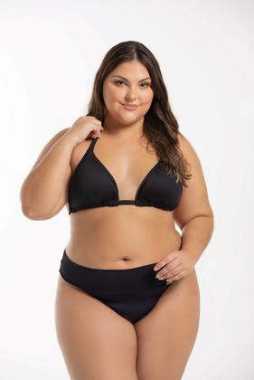 Imagem de Calcinha de Biquíni de Cós Fio Duplo Lisa 