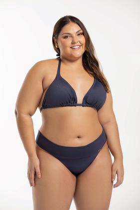 Imagem de Calcinha de Biquíni de Cós Fio Duplo Lisa 