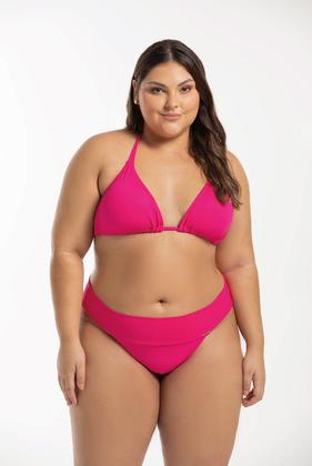 Imagem de Calcinha de Biquíni de Cós Fio Duplo Lisa 