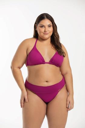 Imagem de Calcinha de Biquíni de Cós Fio Duplo Lisa 