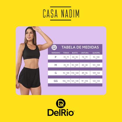 Imagem de Calcinha DelRio Biquíni em Microfibra 511821 C/10